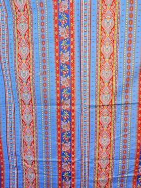 Vintage 70s Cranston VIP Print Works Floral Victorian Prairie Fabric~4 yards
